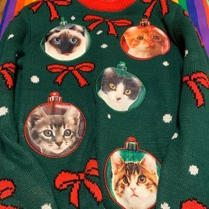 Party Christmas sweater S